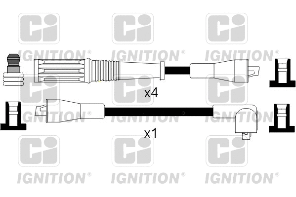 Kit de câbles d'allumage QUINTON HAZELL XC928