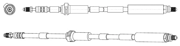 Flexible de frein CEF 512802