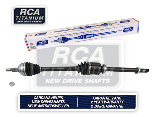Arbre de transmission RCA FRANCE DA801AN