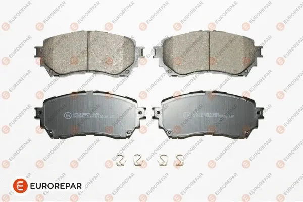 Kit de plaquettes de frein, frein à disque EUROREPAR 1639382280