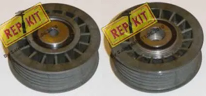 Poulie renvoi/transmission, courroie trapézoïdale à nervures REPKIT RKT1067