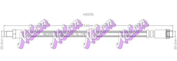 Flexible de frein KAWE H5595