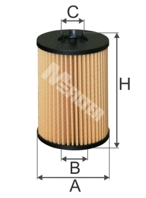 Filtre à huile MFILTER TE 4013