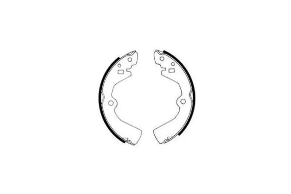 Jeu de mâchoires de frein E.T.F. 09-0369