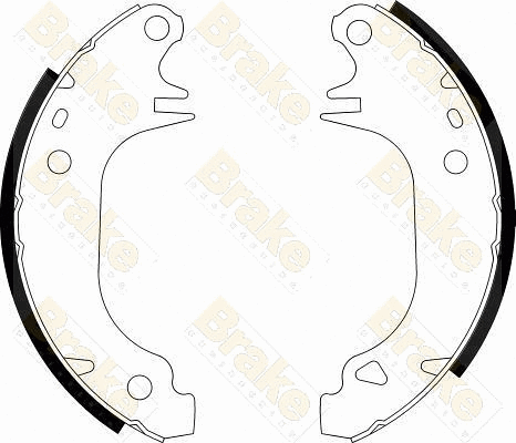 Jeu de mâchoires de frein Brake ENGINEERING SH1146