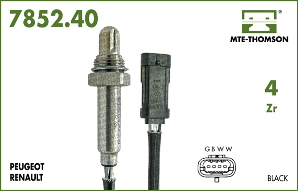 Sonde lambda MTE-THOMSON 7852.40.045