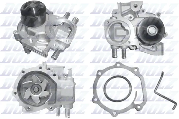 Pompe à eau, refroidissement du moteur DOLZ S236
