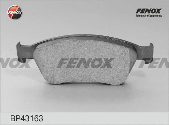 Kit de plaquettes de frein, frein à disque FENOX BP43163