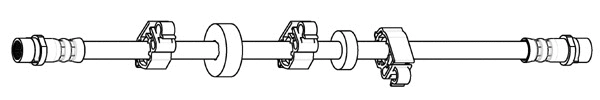 Flexible de frein CEF 512666