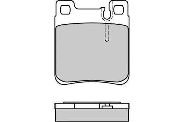 Kit de plaquettes de frein, frein à disque E.T.F. 12-0653