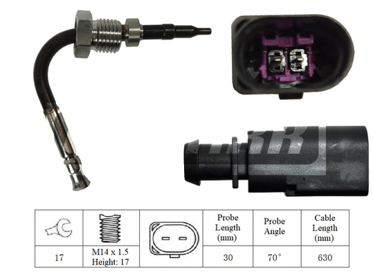 Capteur, température des gaz LEMARK LXT293