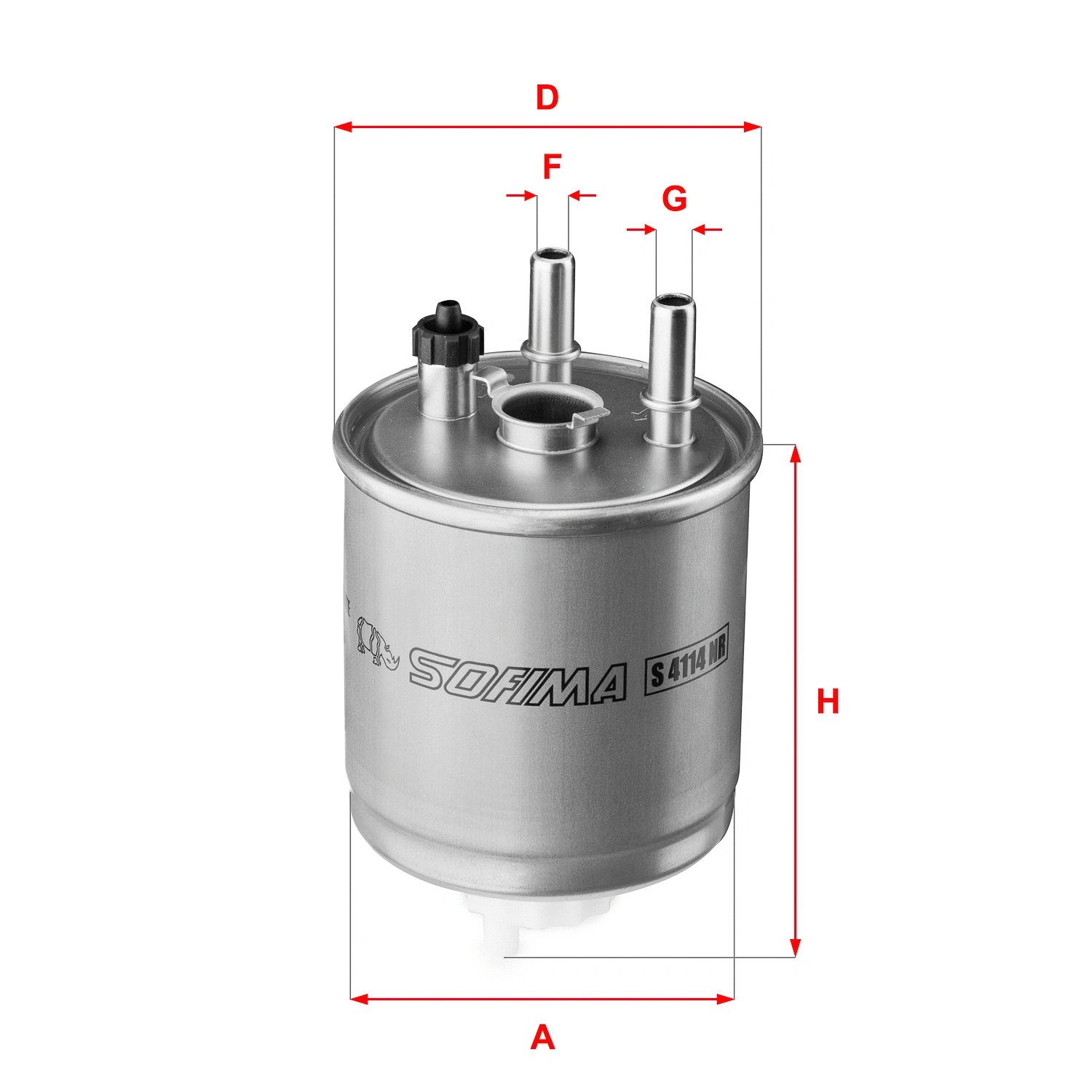 Filtre à carburant SOFIMA S 4114 NR