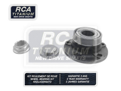 Kit de roulements de roue RCA FRANCE RCAK1477