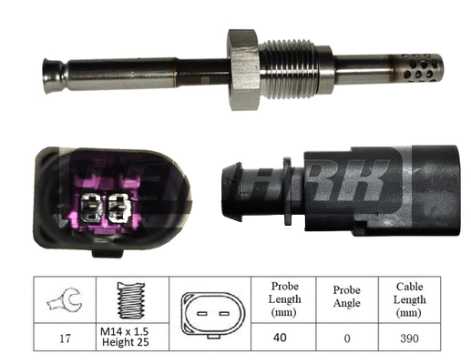 Capteur, température des gaz LEMARK LXT302