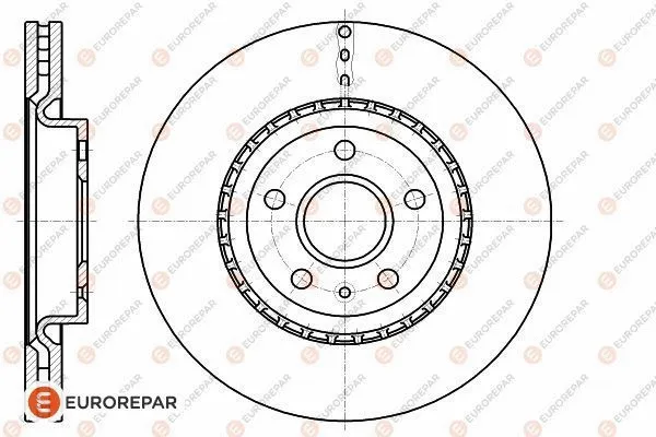 Disque de frein EUROREPAR 1622807980