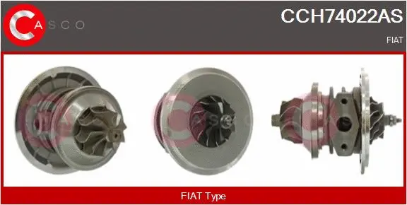 Groupe carter, turbocompresseur CASCO CCH74022AS