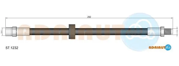 Flexible de frein ADRIAUTO 57.1232