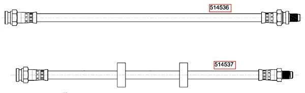 Flexible de frein CEF 514538