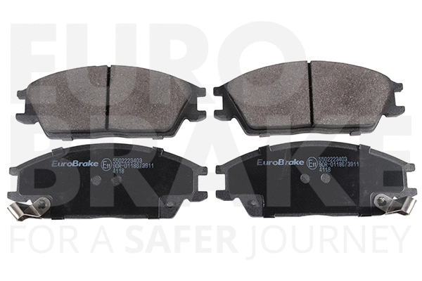 Kit de plaquettes de frein, frein à disque EUROBRAKE 5502223403