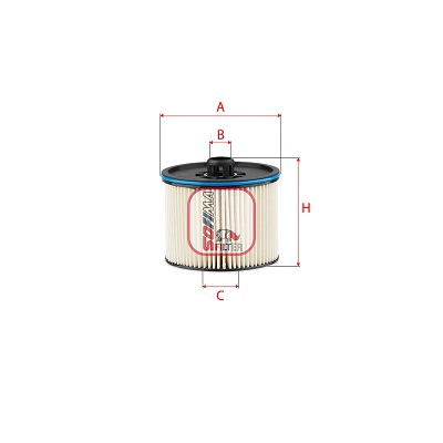 Filtre à carburant SOFIMA S 6195 NE