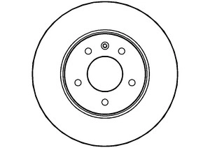 Disque de frein ABTEX BD1521V