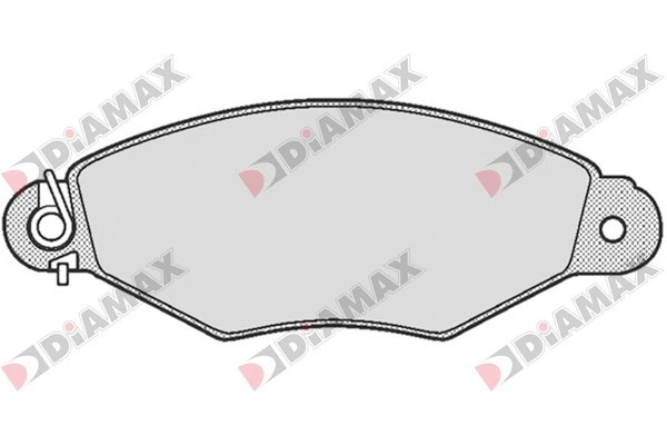 Kit de plaquettes de frein, frein à disque DIAMAX N09631