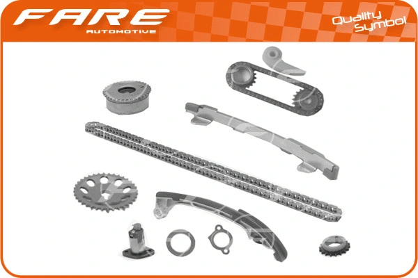 Kit de distribution par chaîne FARE SA 13854