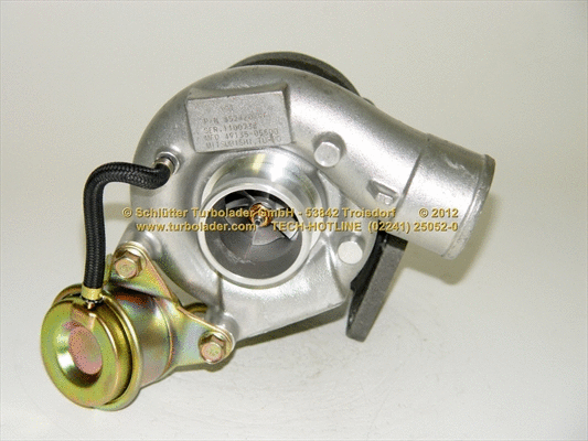 Turbocompresseur, suralimentation SCHLÜTTER TURBOLADER 172-08098