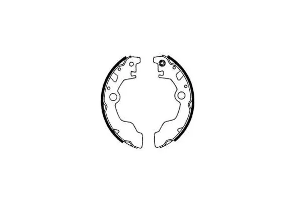 Jeu de mâchoires de frein E.T.F. 09-0479