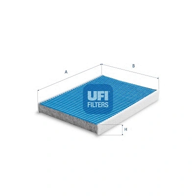Filtre, air de l'habitacle UFI 34.166.00