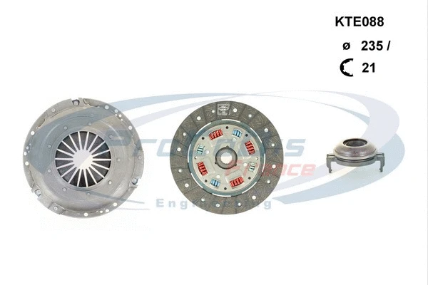 Kit d'embrayage PROCODIS FRANCE KTE088