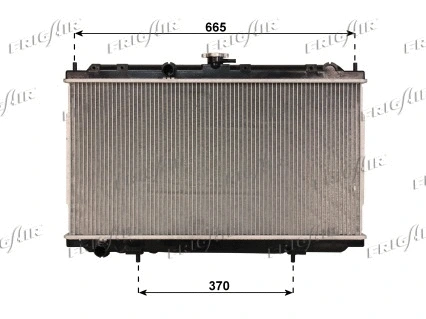 Radiateur, refroidissement du moteur FRIGAIR 0121.3053