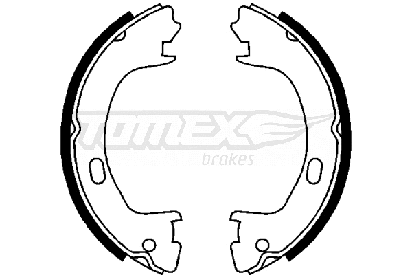 Jeu de mâchoires de frein TOMEX Brakes TX 22-71