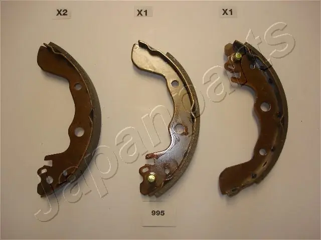 Jeu de mâchoires de frein JAPANPARTS GF-995AF