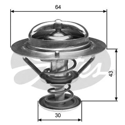 Thermostat, liquide de refroidissement GATES-AU TH27082G1