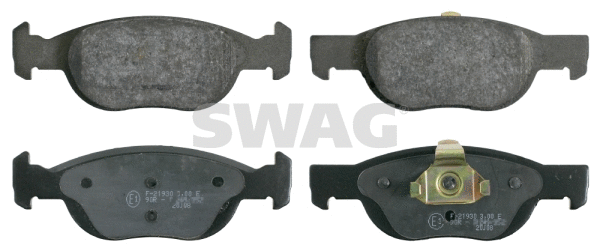 Kit de plaquettes de frein, frein à disque SWAG 70 91 6093