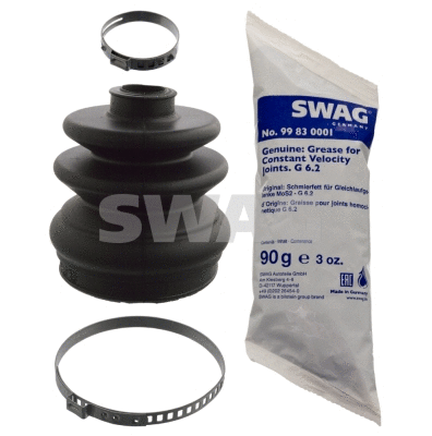 Jeu de joints-soufflets, arbre de commande SWAG 82 91 8771