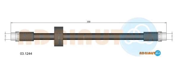 Flexible de frein ADRIAUTO 03.1244