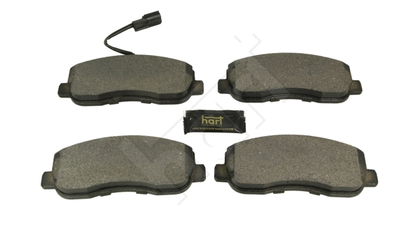 Kit de plaquettes de frein, frein à disque HART 250 595