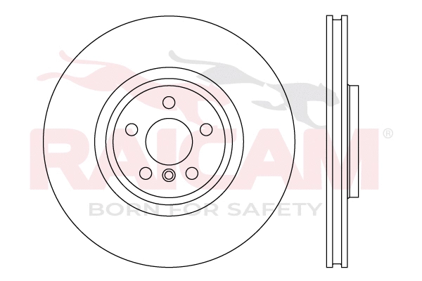 Disque de frein RAICAM RD01586L