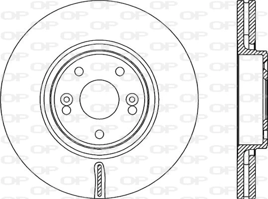 Disque de frein OPEN PARTS BDR2323.20