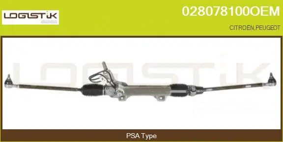 Crémaillère de direction LGK 028078100OEM