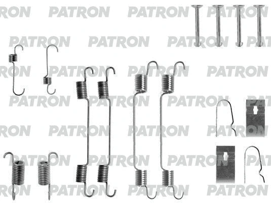 Kit d'accessoires, mâchoire de frein PATRON PSRK0203