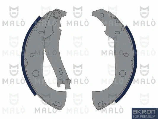 Jeu de mâchoires de frein AKRON-MALÒ 1390064