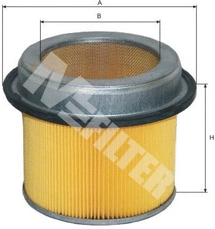 Filtre à air MFILTER A 267