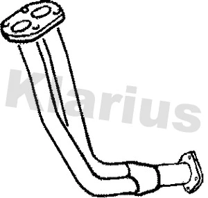 Tuyau d'échappement KLARIUS 301151