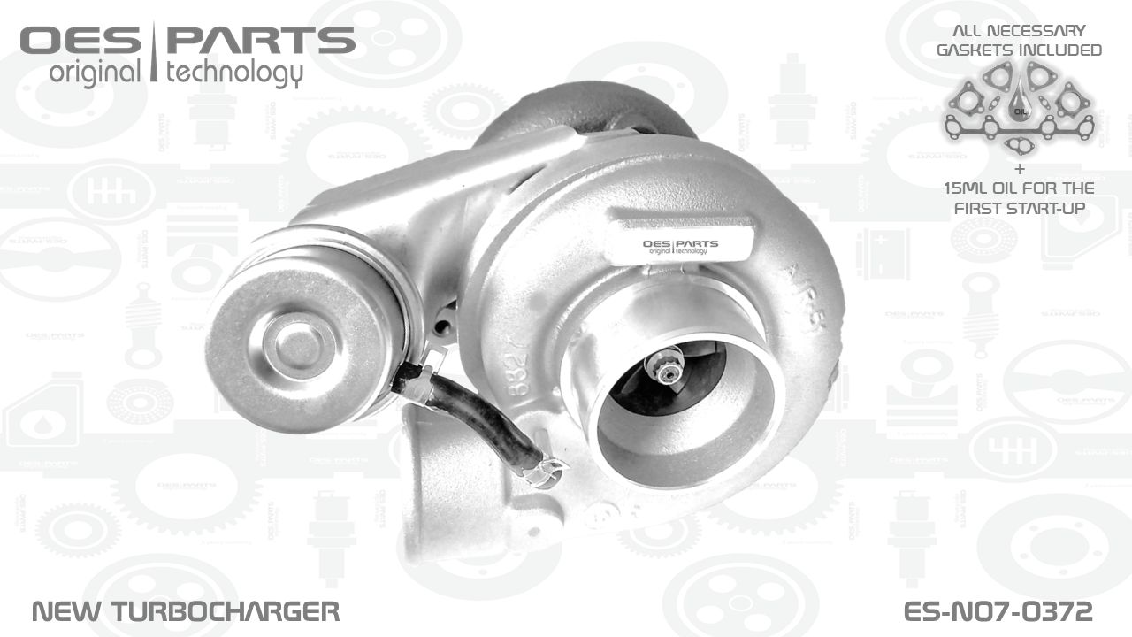Turbocompresseur, suralimentation OES PARTS ES-N07-0372