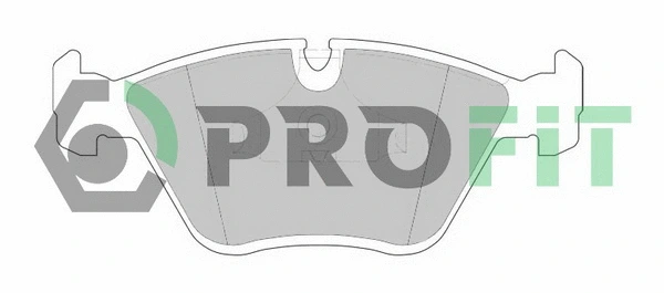 Kit de plaquettes de frein, frein à disque PROFIT 5000-0779