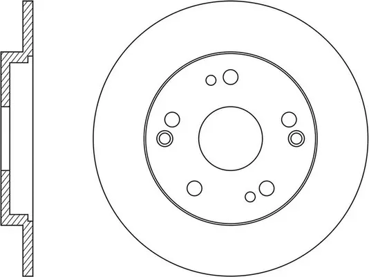 Disque de frein FIT FR0703