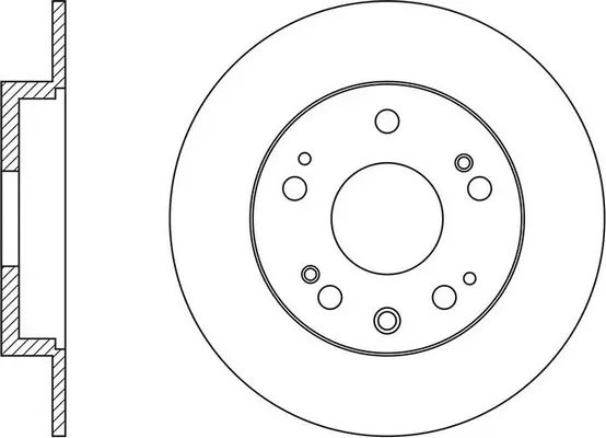Disque de frein FIT FR0665